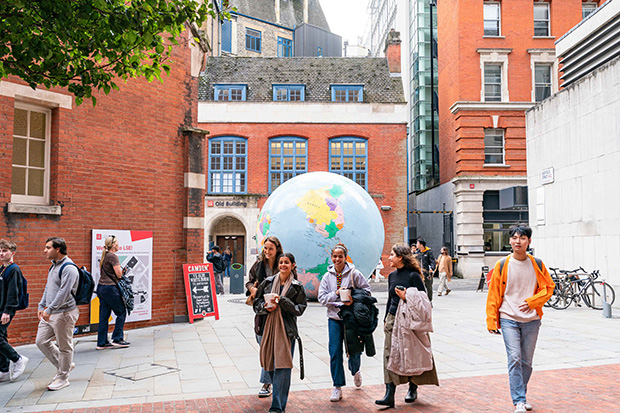 The London School of Economics and Political Science (LSE) students in London